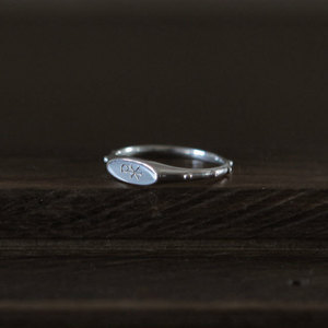 프리스카 실버 묵주반지 Prisca Rosary Ring,Silver